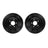Dynamite Friction 8002-40003 Disc Brake Rotor Set - Front