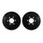 Dynamite Friction 8002-40046 Disc Brake Rotor Set - Front