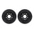 Dynamite Friction 8002-40102 Disc Brake Rotor Set - Rear