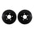 Dynamite Friction 8002-42000 Disc Brake Rotor Set - Front