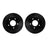 Dynamite Friction 8002-45016 Disc Brake Rotor Set - Rear