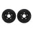 Dynamite Friction 8002-45020 Disc Brake Rotor Set - Rear