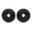 Dynamite Friction 8002-46036 Disc Brake Rotor Set - Rear