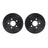 Dynamite Friction 8002-47008 Disc Brake Rotor Set - Front