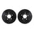 Dynamite Friction 8002-47048 Disc Brake Rotor Set - Rear