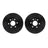 Dynamite Friction 8002-48034 Disc Brake Rotor Set - Front