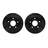 Dynamite Friction 8002-48060 Disc Brake Rotor Set - Rear
