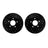 Dynamite Friction 8002-52014 Disc Brake Rotor Set - Rear
