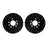 Dynamite Friction 8002-52019 Disc Brake Rotor Set - Rear