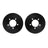 Dynamite Friction 8002-54006 Disc Brake Rotor Set - Front