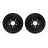 Dynamite Friction 8002-54079 Disc Brake Rotor Set - Front