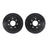 Dynamite Friction 8002-54093 Disc Brake Rotor Set - Front