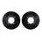 Dynamite Friction 8002-54130 Disc Brake Rotor Set - Front