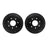 Dynamite Friction 8002-54214 Disc Brake Rotor Set - Rear