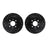 Dynamite Friction 8002-59045 Disc Brake Rotor Set - Rear