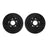 Dynamite Friction 8002-59069 Disc Brake Rotor Set - Rear