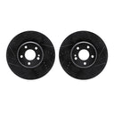 Dynamic Friction 8002-63034 Disc Brake Rotor Set - Front