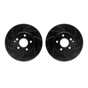 Dynamic Friction 8002-63055 Disc Brake Rotor Set - Front