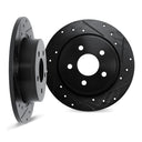 Dynamic Friction 8002-63127 Disc Brake Rotor Set - Rear