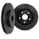 Dynamic Friction 8002-63128 Disc Brake Rotor Set - Rear