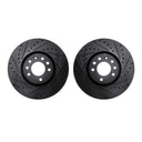 Dynamic Friction 8002-65002 Disc Brake Rotor Set - Front