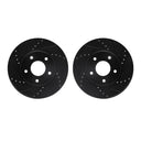 Dynamic Friction 8002-67000 Disc Brake Rotor Set - Front