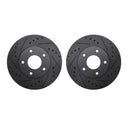 Dynamic Friction 8002-67005 Disc Brake Rotor Set - Front
