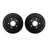 Dynamite Friction 8002-67031 Disc Brake Rotor Set - Front