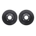 Dynamic Friction 8002-67047 Disc Brake Rotor Set - Front