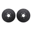 Dynamic Friction 8002-67058 Disc Brake Rotor Set - Front