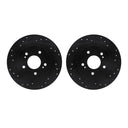 Dynamic Friction 8002-67086 Disc Brake Rotor Set - Rear