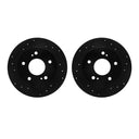 Dynamic Friction 8002-67089 Disc Brake Rotor Set - Rear