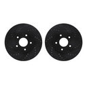 Dynamic Friction 8002-68007 Disc Brake Rotor Set - Front
