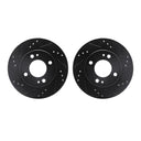 Dynamic Friction 8002-72034 Disc Brake Rotor Set - Front