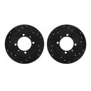 Dynamic Friction 8002-72045 Disc Brake Rotor Set - Rear