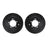 Dynamite Friction 8002-72048 Disc Brake Rotor Set - Rear