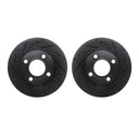 Dynamic Friction 8002-73003 Disc Brake Rotor Set - Front