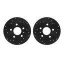 Dynamic Friction 8002-73049 Disc Brake Rotor Set - Rear