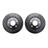 Dynamite Friction 8002-73069 Disc Brake Rotor Set - Rear