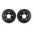 Dynamite Friction 8002-74037 Disc Brake Rotor Set - Rear