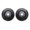 Dynamic Friction 8002-75017 Disc Brake Rotor Set - Front