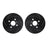 Dynamite Friction 8002-76001 Disc Brake Rotor Set - Front