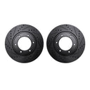 Dynamic Friction 8002-76015 Disc Brake Rotor Set - Front