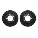 Dynamite Friction 8002-76017 Disc Brake Rotor Set - Front