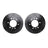 Dynamite Friction 8002-76024 Disc Brake Rotor Set - Front