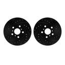 Dynamic Friction 8002-76032 Disc Brake Rotor Set - Front