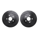 Dynamic Friction 8002-76052 Disc Brake Rotor Set - Front
