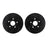 Dynamite Friction 8002-76094 Disc Brake Rotor Set - Front