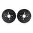 Dynamite Friction 8002-76141 Disc Brake Rotor Set - Rear