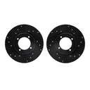 Dynamic Friction 8002-80002 Disc Brake Rotor Set - Front